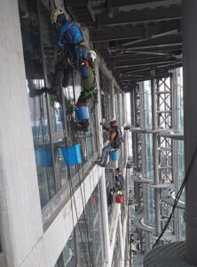 Dağcı Sistem Dış Cephe cam Temizliği