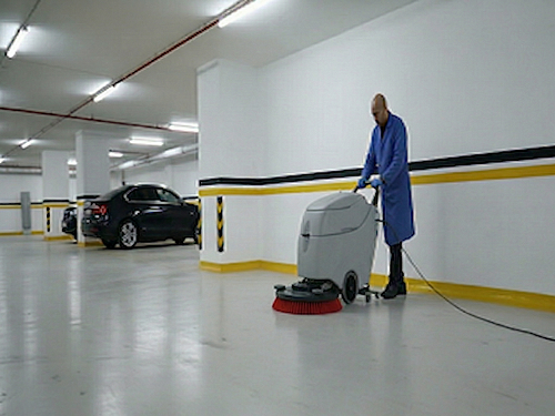 otopark zemin yıkama