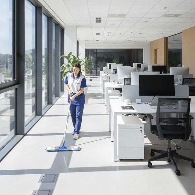 ofis temizliği personeli